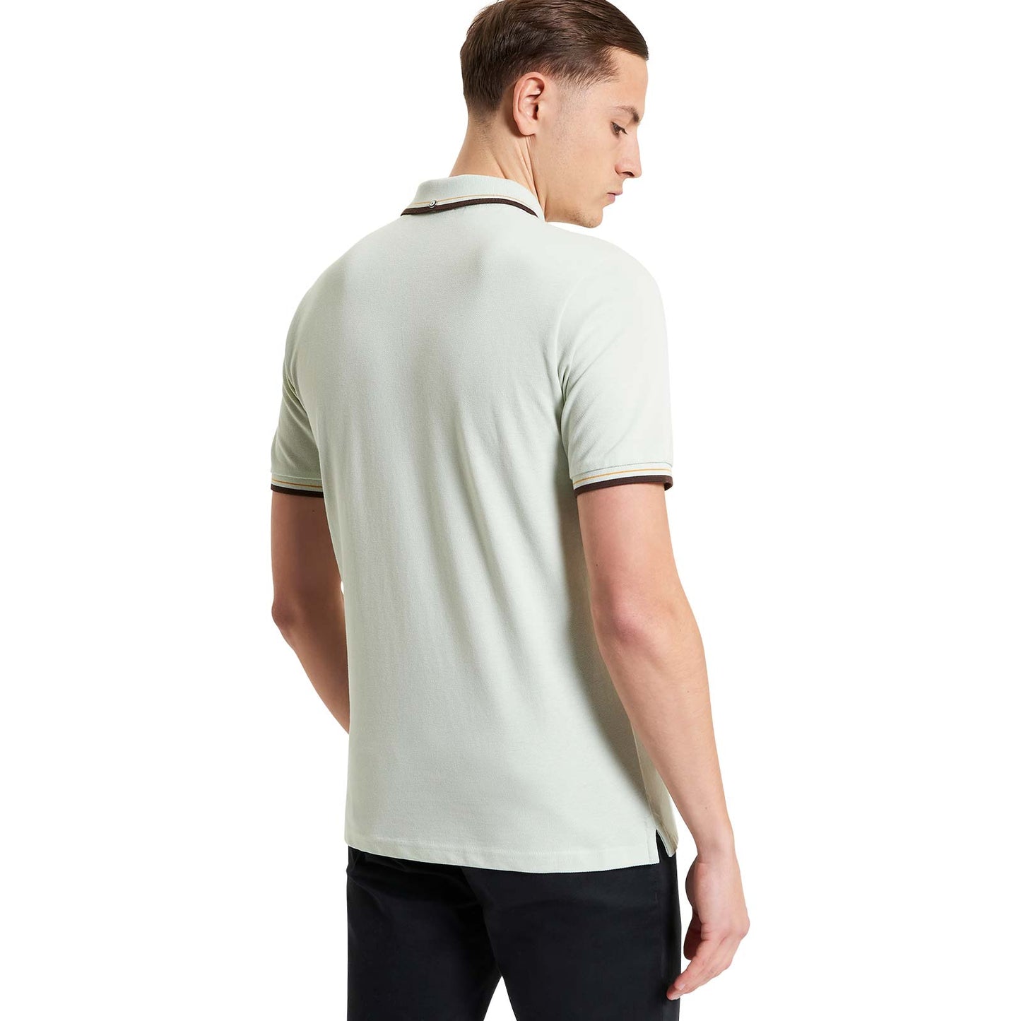 Ben Sherman Mens Signature Pique Short Sleeve Polo Shirt