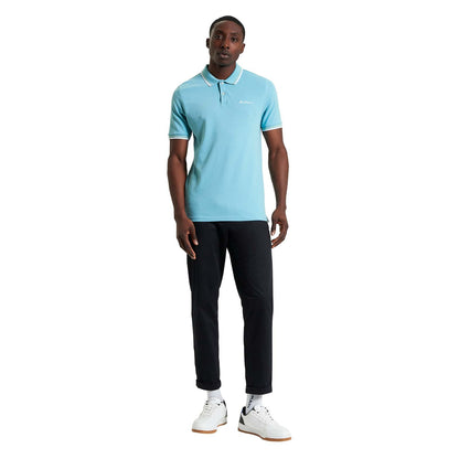 Ben Sherman Mens Signature Pique Short Sleeve Polo Shirt