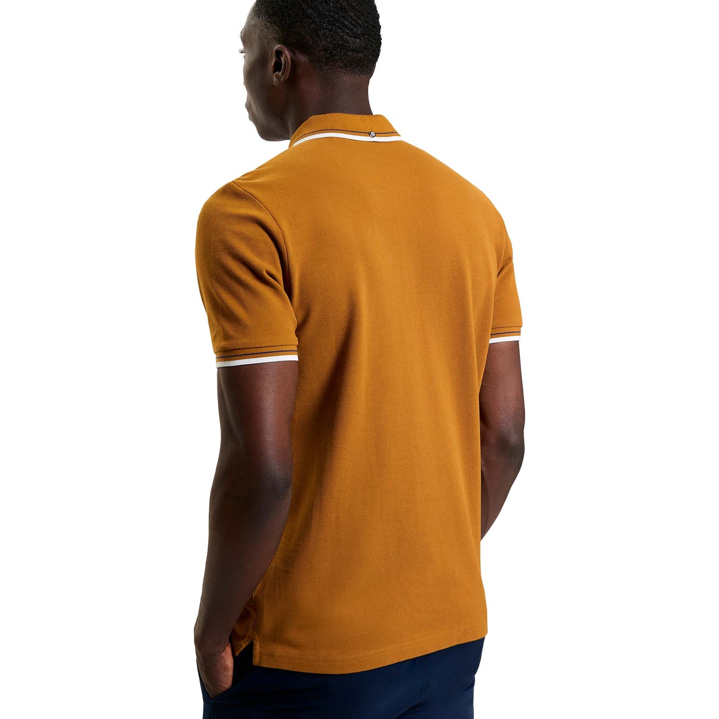 Ben Sherman Mens Signature Pique Short Sleeve Polo Shirt
