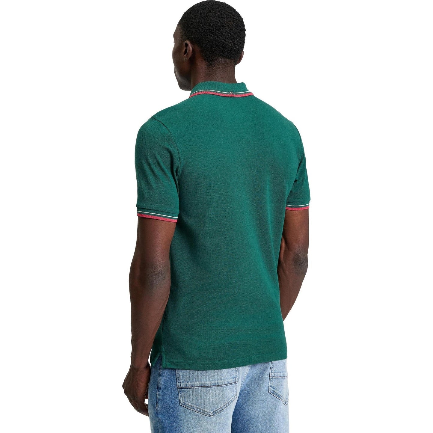 Ben Sherman Mens Signature Pique Short Sleeve Polo Shirt