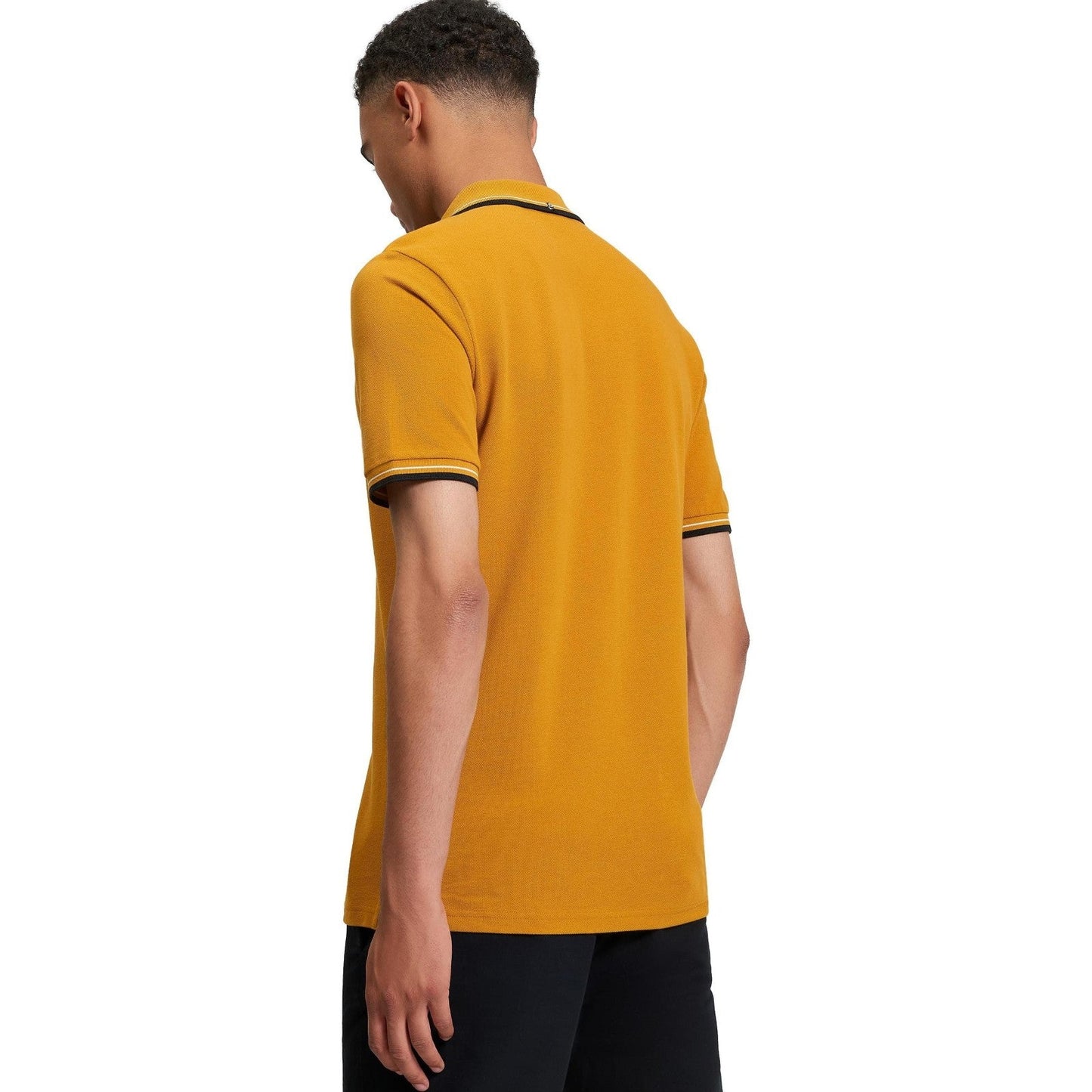 Ben Sherman Mens Signature Pique Short Sleeve Polo Shirt