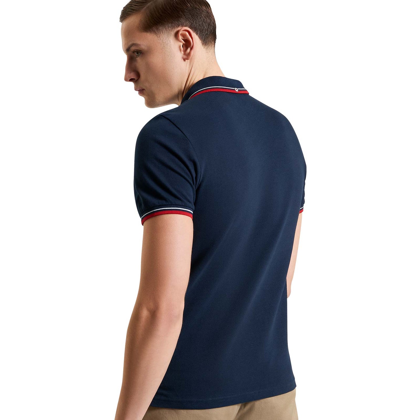 Ben Sherman Mens Signature Pique Big & Tall Short Sleeve Polo Shirt
