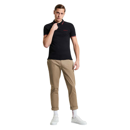 Ben Sherman Mens Signature Pique Big & Tall Short Sleeve Polo Shirt