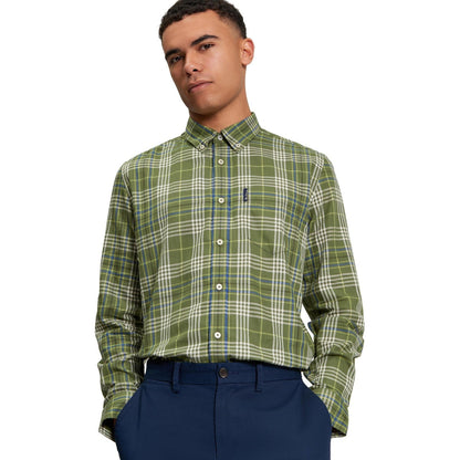 Ben Sherman Mens Multi Check Long Sleeve Shirt