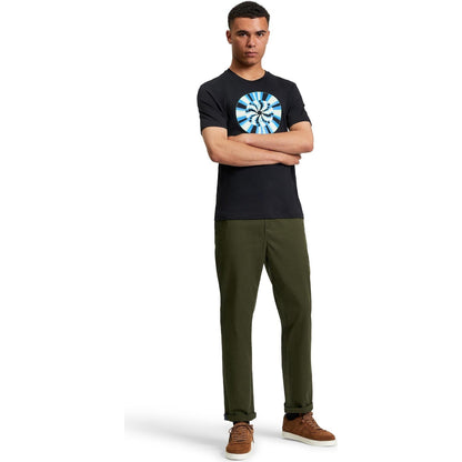 Ben Sherman Mens Disk Target Graphic Short Sleeve T-Shirt