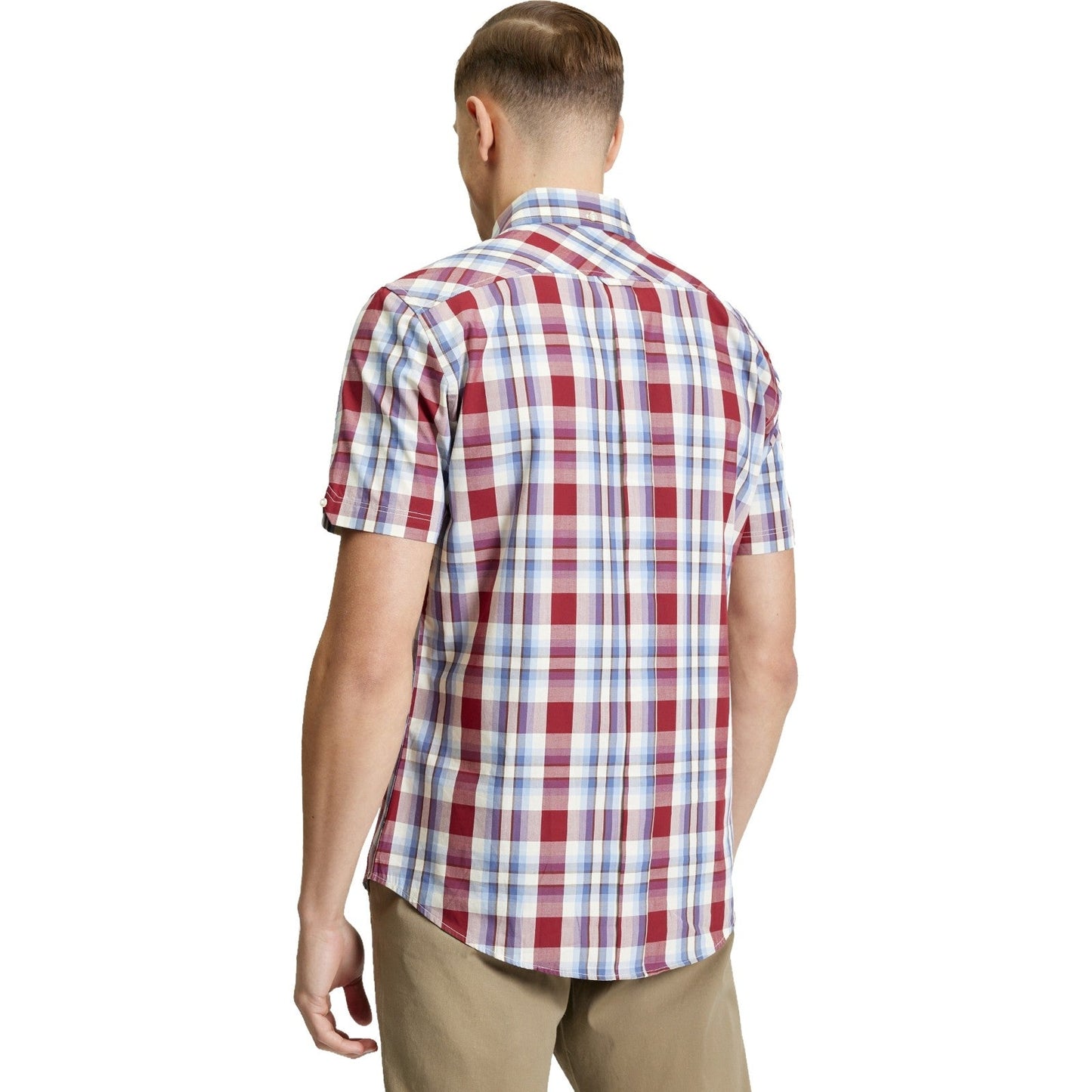 Ben Sherman Mens Classic Check Short Sleeve Shirt