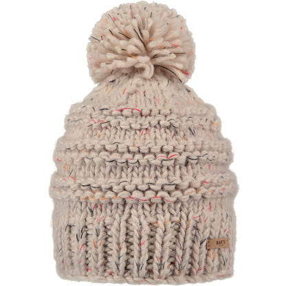 Barts Womens Jasmin Classic Hand Knit Knitted Bobble Hat