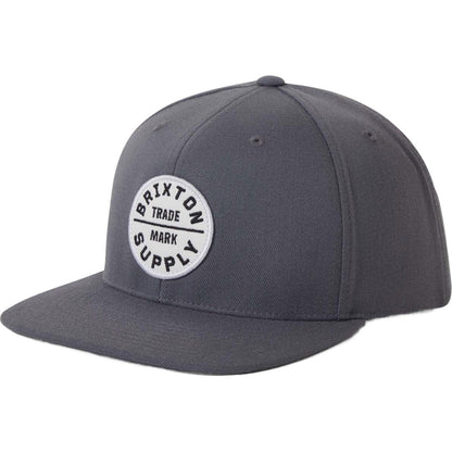 Brixton Mens Oath III Snapback Baseball Cap