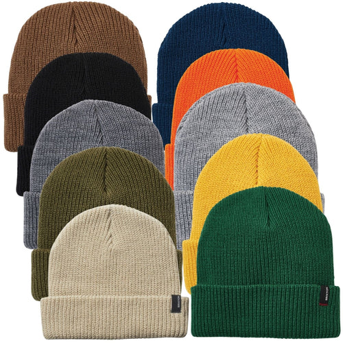 Brixton Mens Heist Rib Knit Beanie