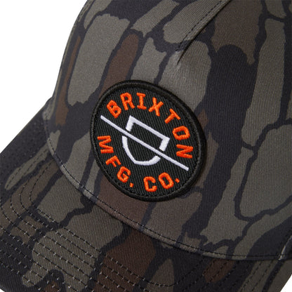 Brixton Mens Crest Netplus Medium Profile Baseball Cap
