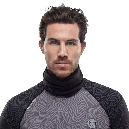Buff Unisex Coolnet UV+ Bandana Neck Gaiter - Black - OS