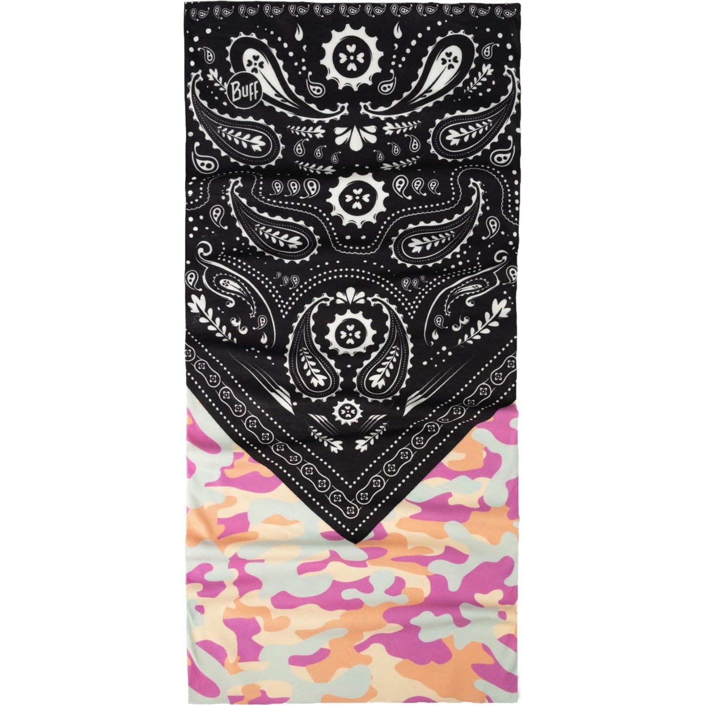 Buff Original Ecostretch Camo Cash Neck Gaiters - Pink - OS