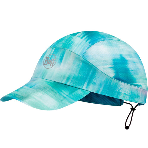 Buff Adults Marbled Reflective Run Baseball Cap Blue SM
