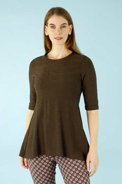 Chocolate Ripple Flippy Tee - SALE