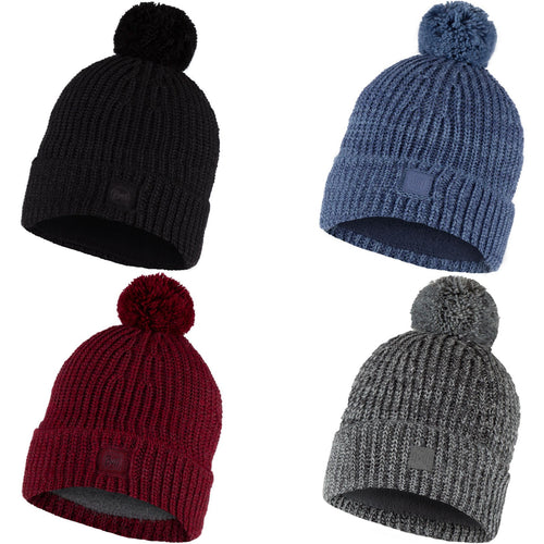 Buff Unisex Knitted Fleece Lined Beanie Hat