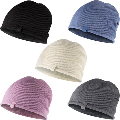 Buff Unisex Knitted Beanie Hat