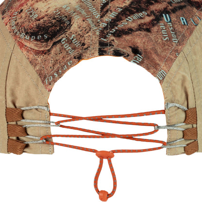 Buff Adults 5 Panel Explore UPF 50 National Geographic Running Cap - Brindle OS