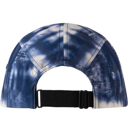 Buff Adults 5 Panel Go UPF 50 Running Cap Hat - Deri Blue