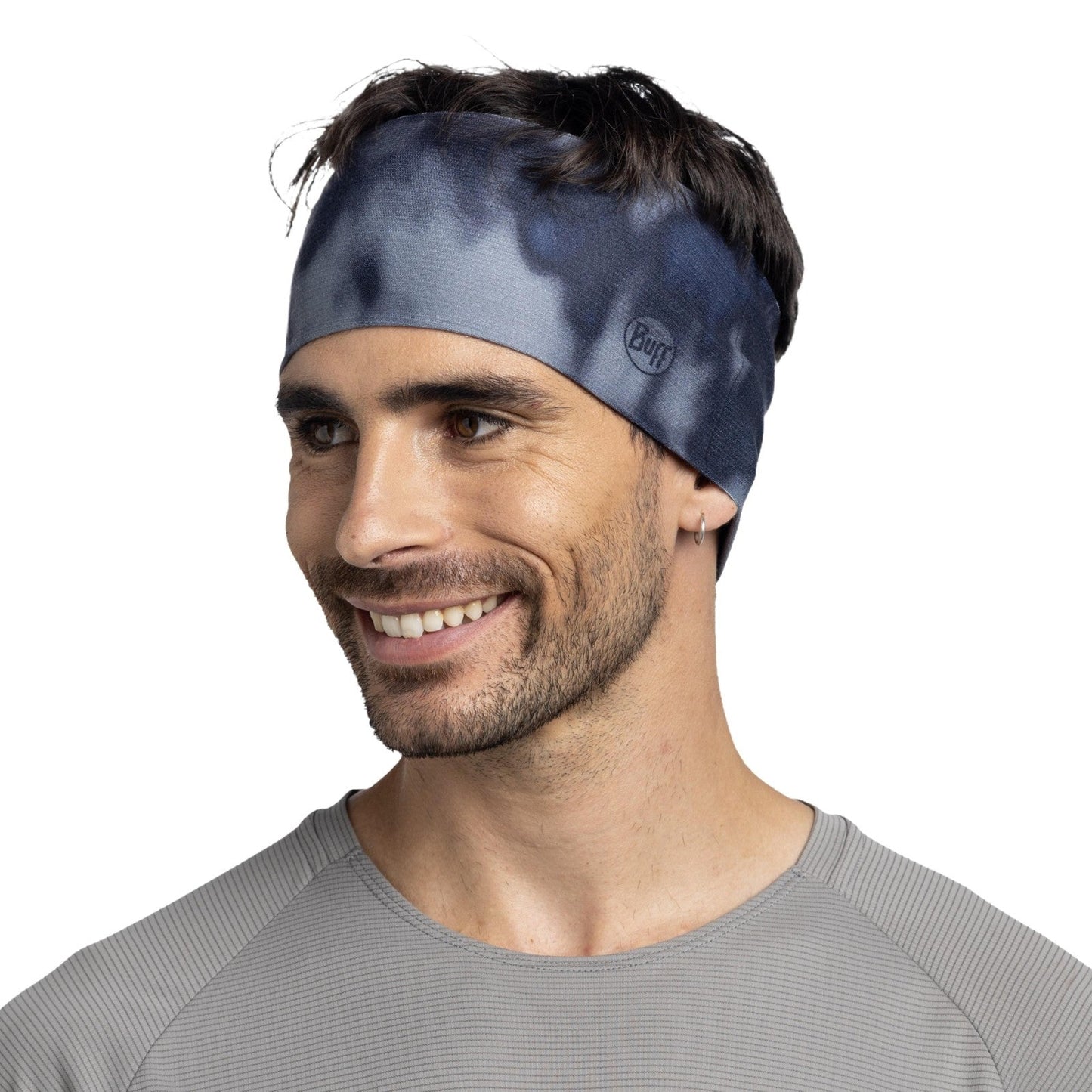 Buff Coolnet Uv® Wide Headband Mines Headband - Graphite - OS