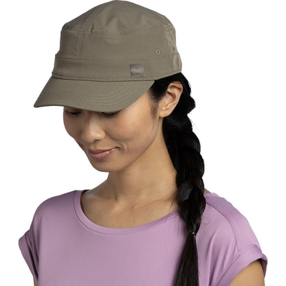 Buff Military Cap Solid Baseball Cap