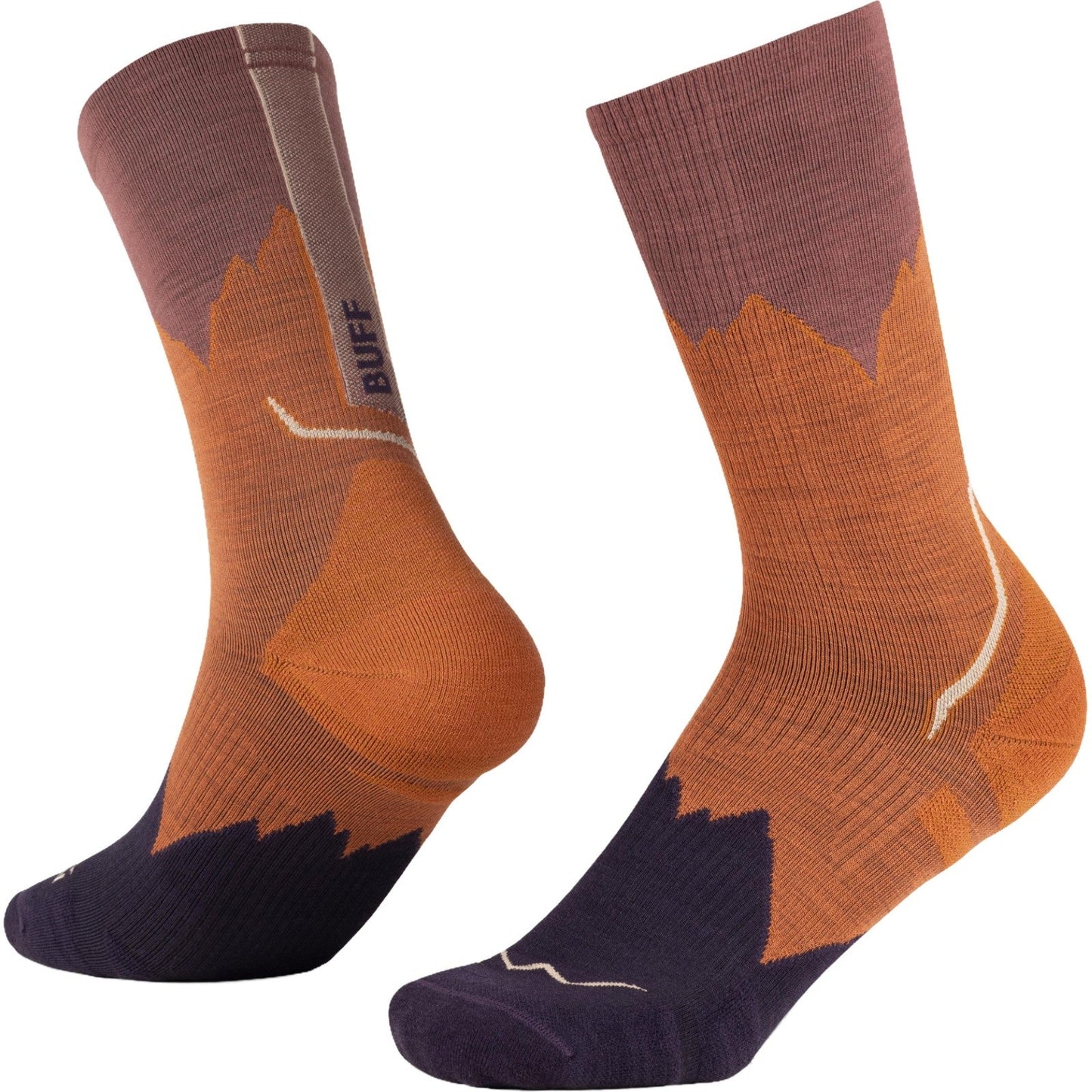 Buff Merino Lightweight Hiking Crew Socks