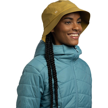 Buff Rain Solid Bucket Hat