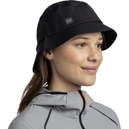 Buff Rain Solid Bucket Hat