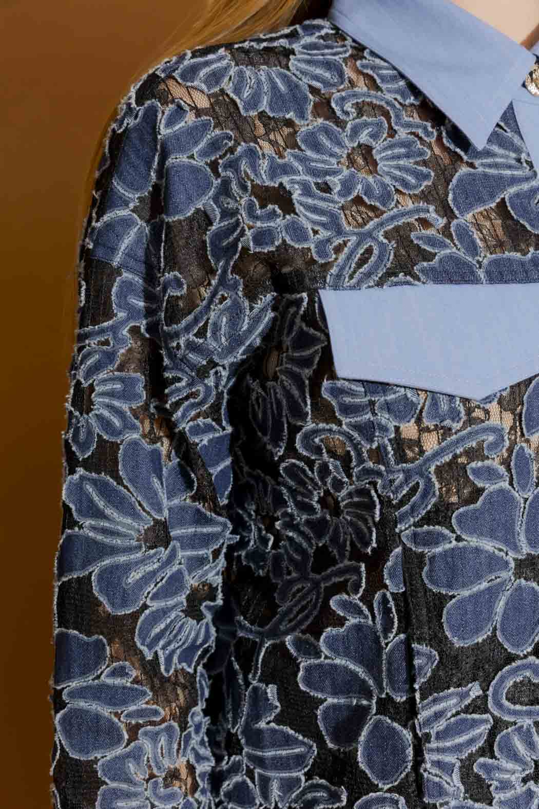 Denim Lace Dallas Jacket