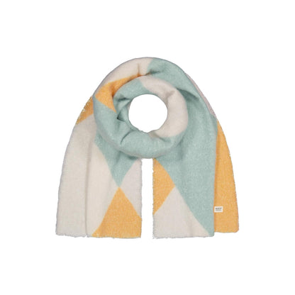 Barts Womens Taats Soft Colourblock Short Fringes Scarf