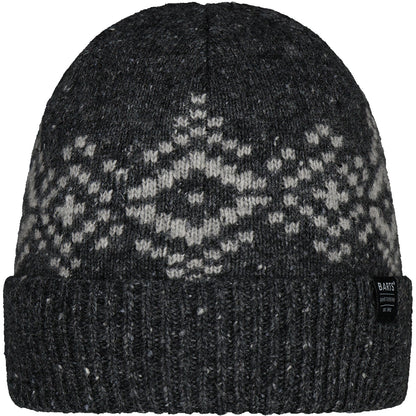Barts Mens Cimmon Fine Knit Fleece Lined Cuffed Beanie Hat