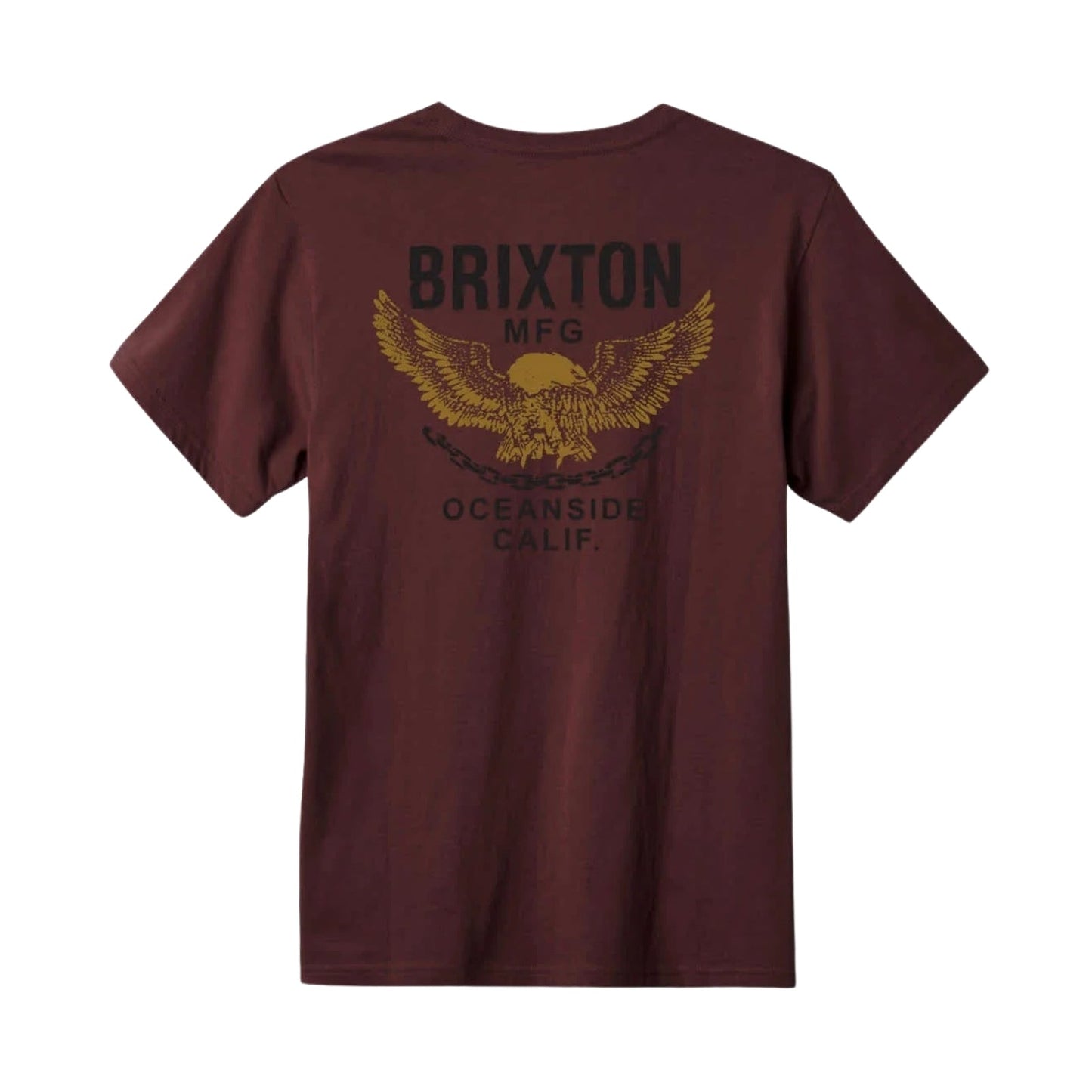 Brixton Mens Waller Vintage Graphic Short Sleeve T-Shirt