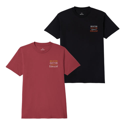 Brixton Mens Wheaton Short Sleeve T-Shirt