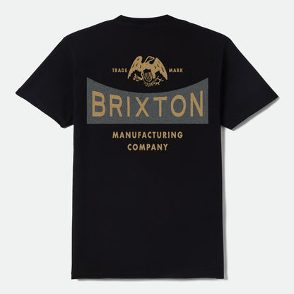 Brixton Mens Pinnacle Short Sleeve T-Shirt