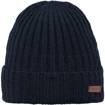 Barts Mens Haakon Soft Wool Fine Knit Beanie Hat
