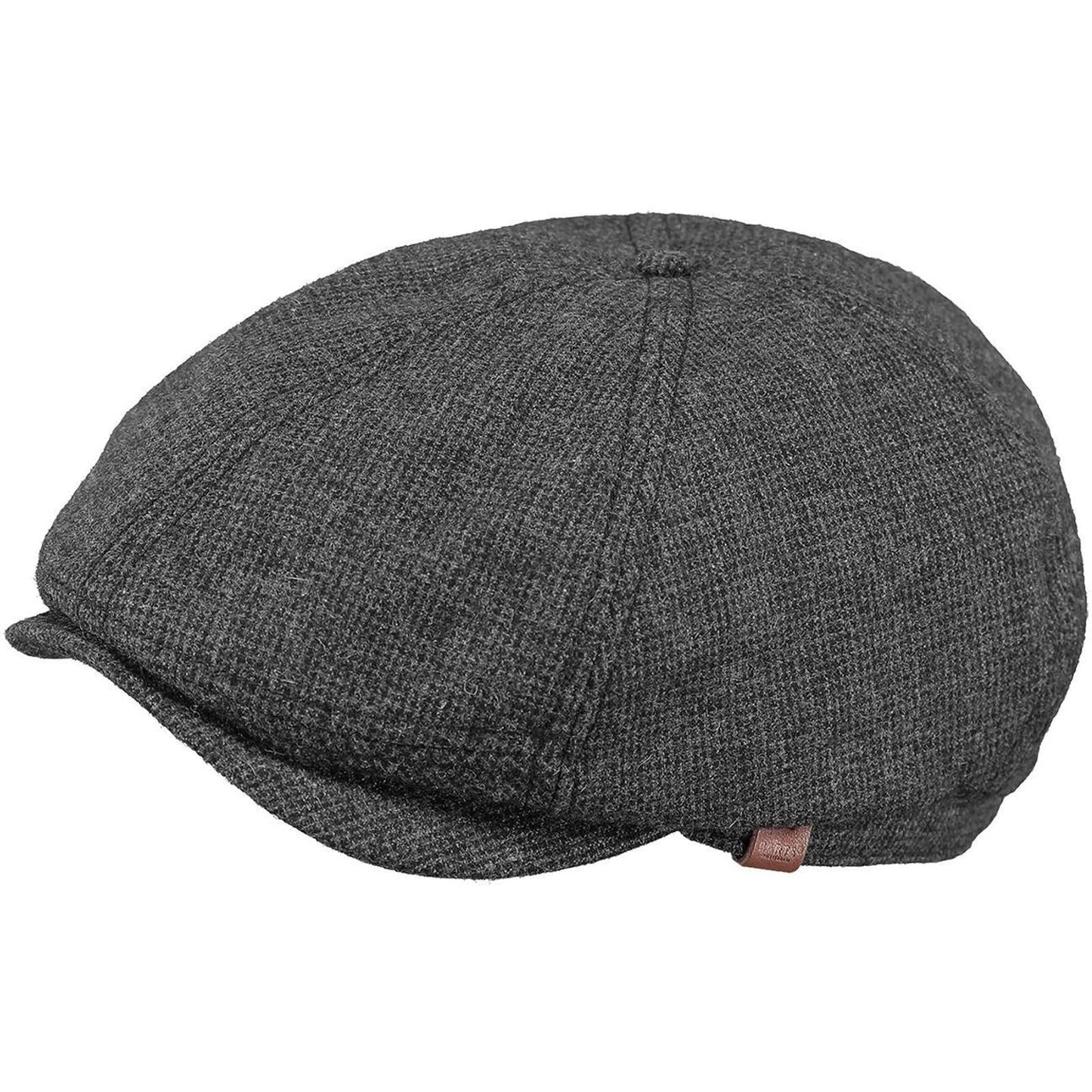 Barts Mens Jamaica Adjustable Warm Wool Flat Cap