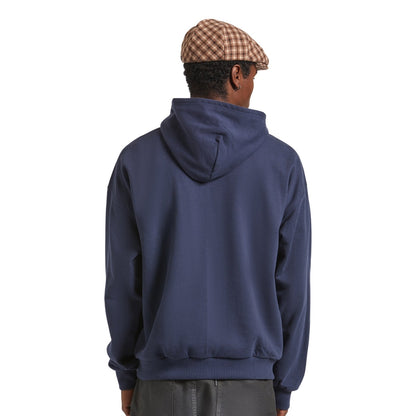 Brixton Mens Embroidered Heavyweight Oversized Hoodie
