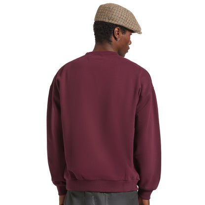 Brixton Mens Embroidered Heavyweight Oversized Crew Sweatshirt