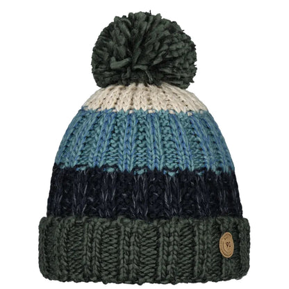 Barts Kids Wilhelm Chunky Cable Knit Bobble Hat