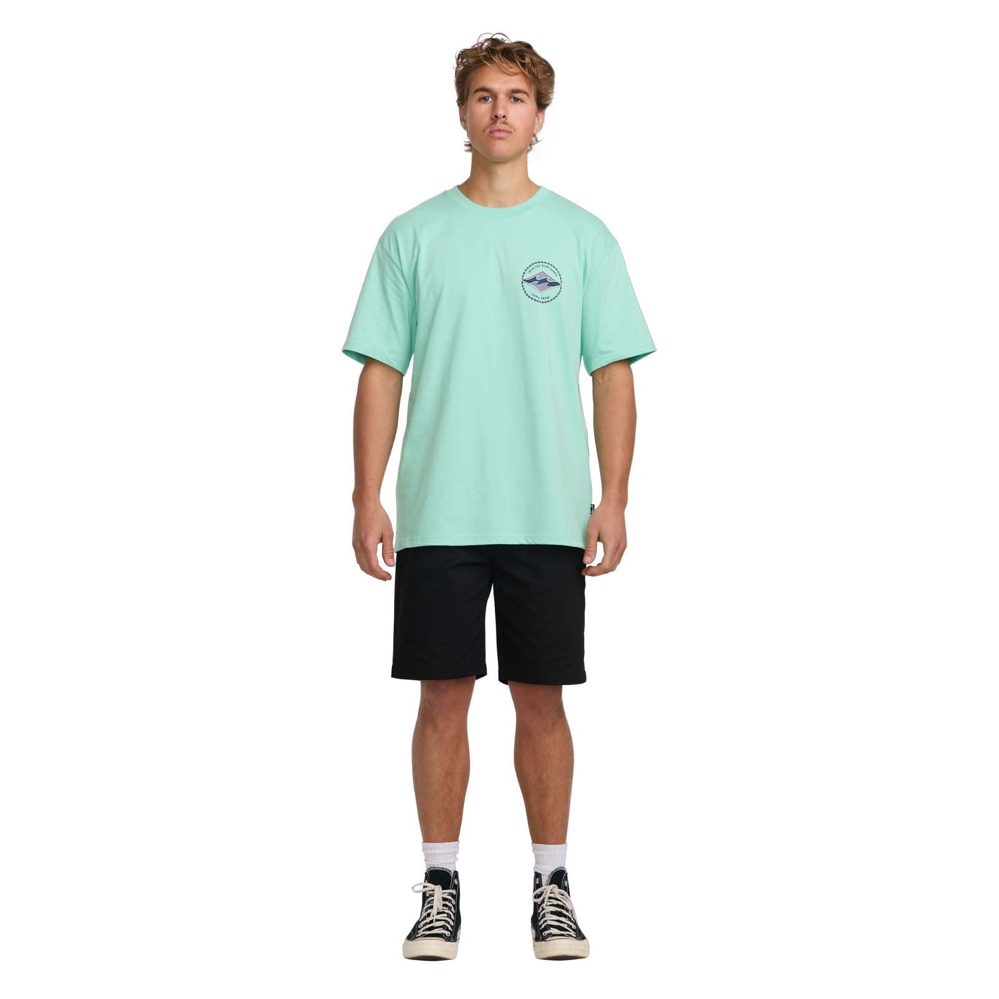 Billabong Mens Rotor Diamond R Short Sleeve T-Shirt