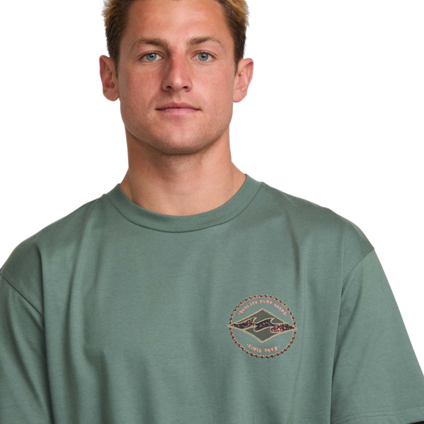 Billabong Mens Rotor Diamond R Short Sleeve T-Shirt