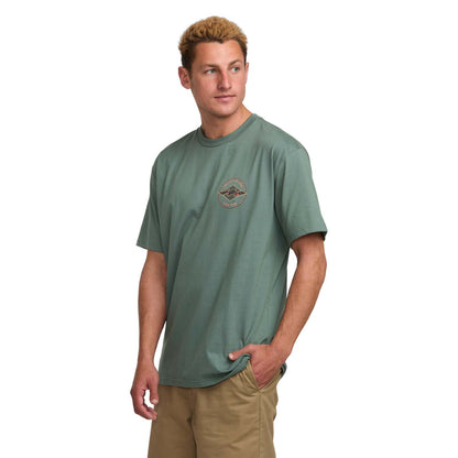 Billabong Mens Rotor Diamond R Short Sleeve T-Shirt