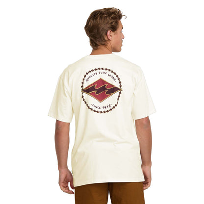 Billabong Mens Rotor Diamond R Short Sleeve T-Shirt