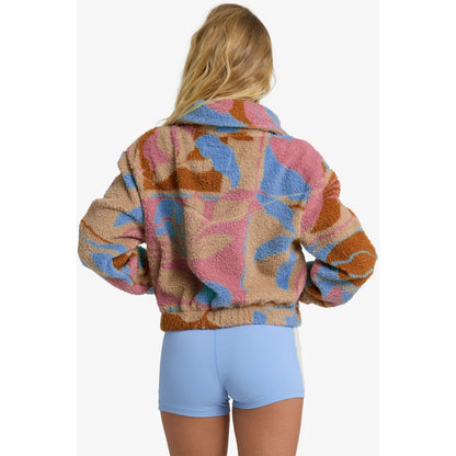 Billabong Womens Barra Polar Half Zip Fleece