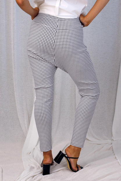 Check Bennie Droppie Pants - SALE