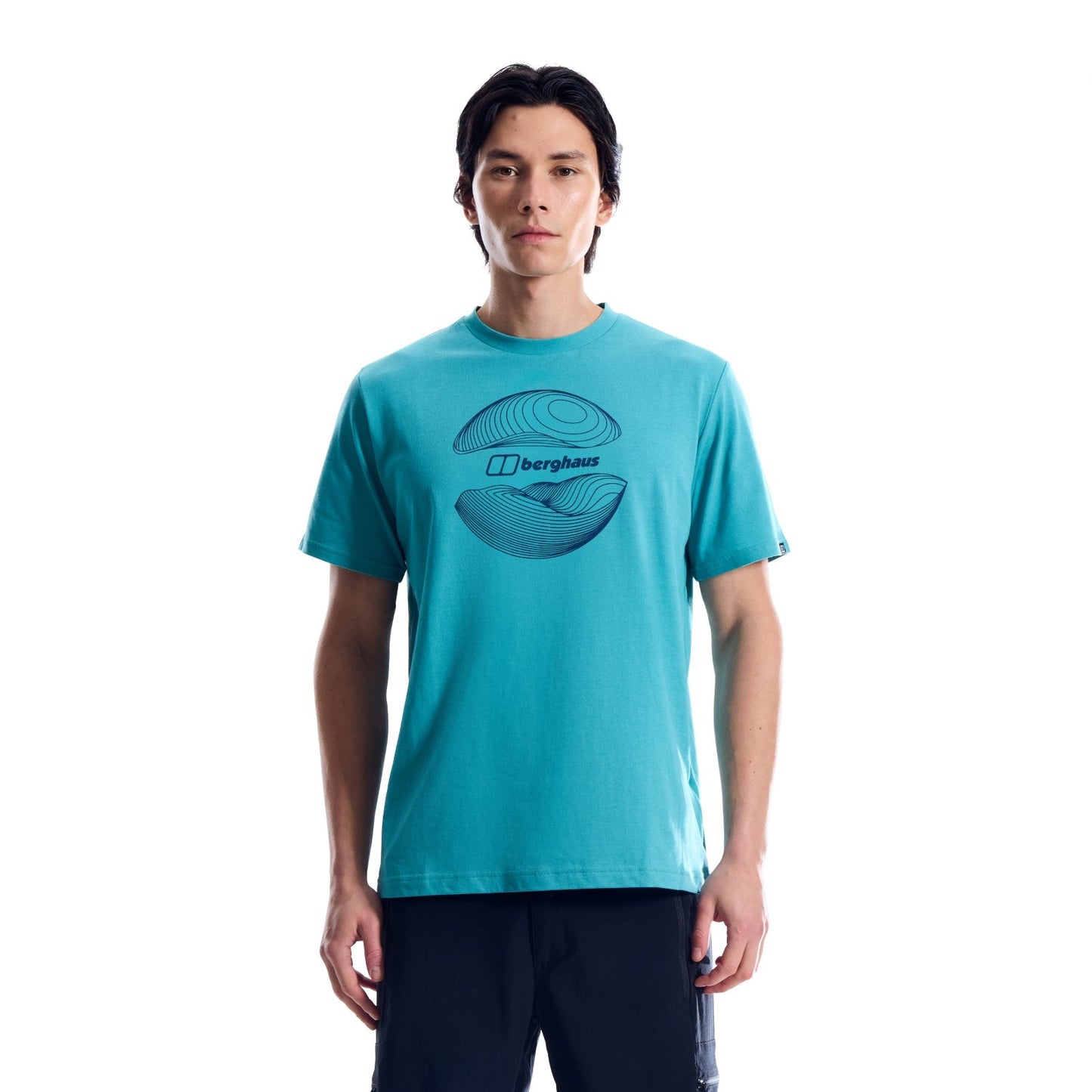 Berghaus Mens Curvature Essential Short Sleeve T-Shirt