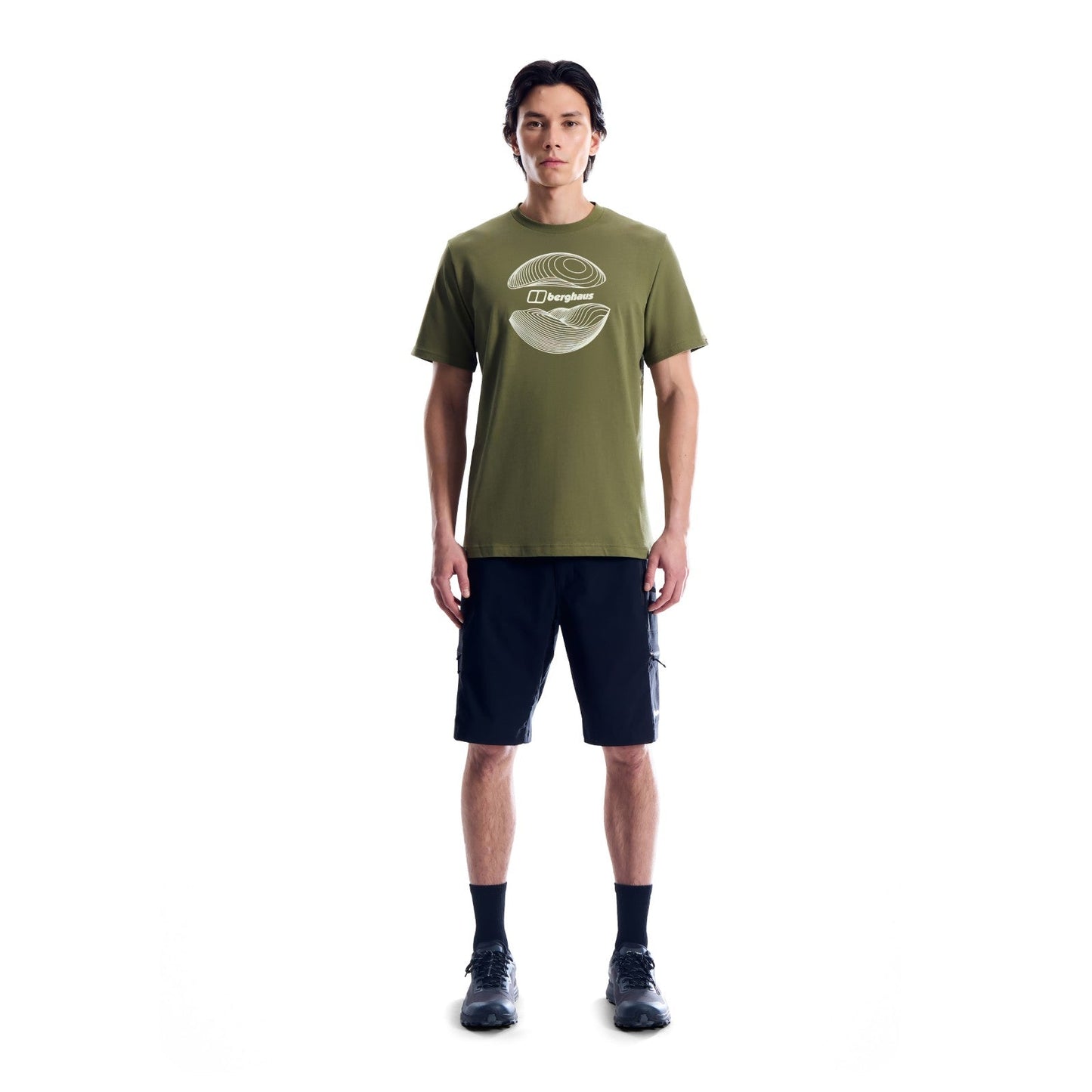 Berghaus Mens Curvature Essential Short Sleeve T-Shirt