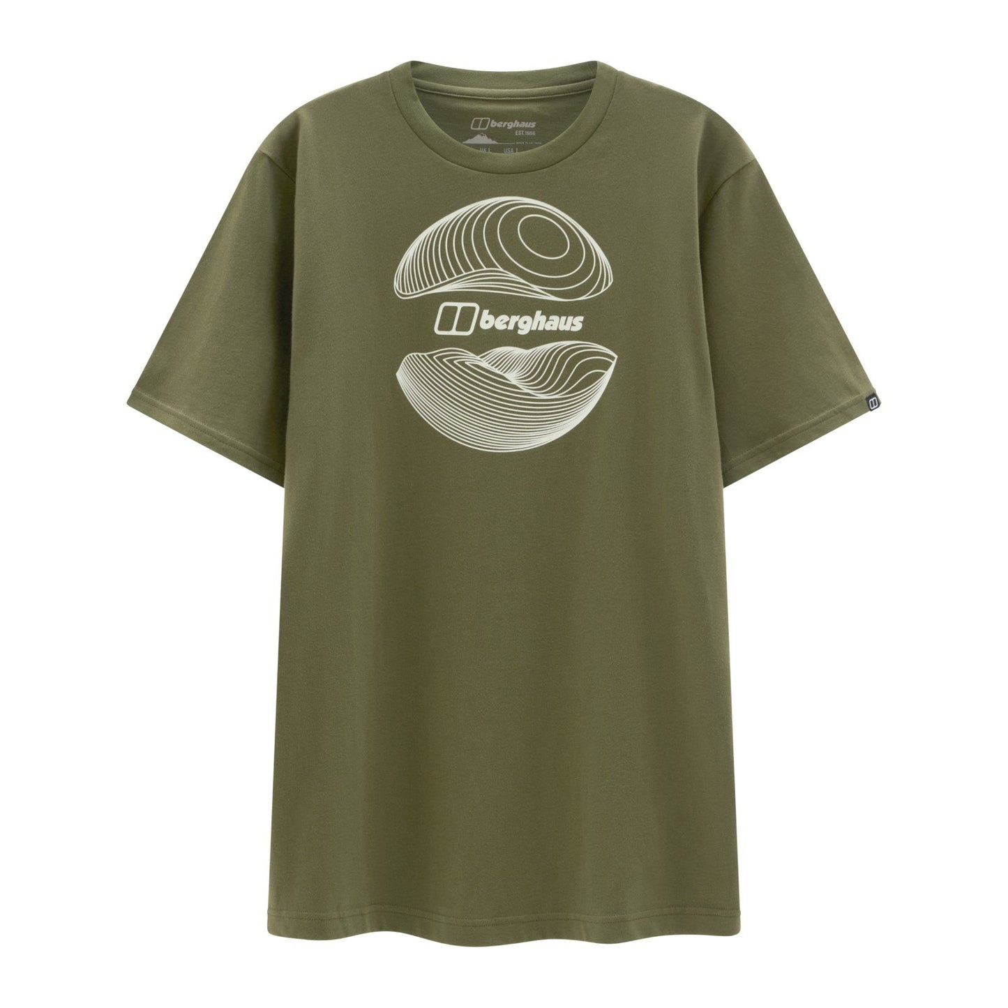 Berghaus Mens Curvature Essential Short Sleeve T-Shirt