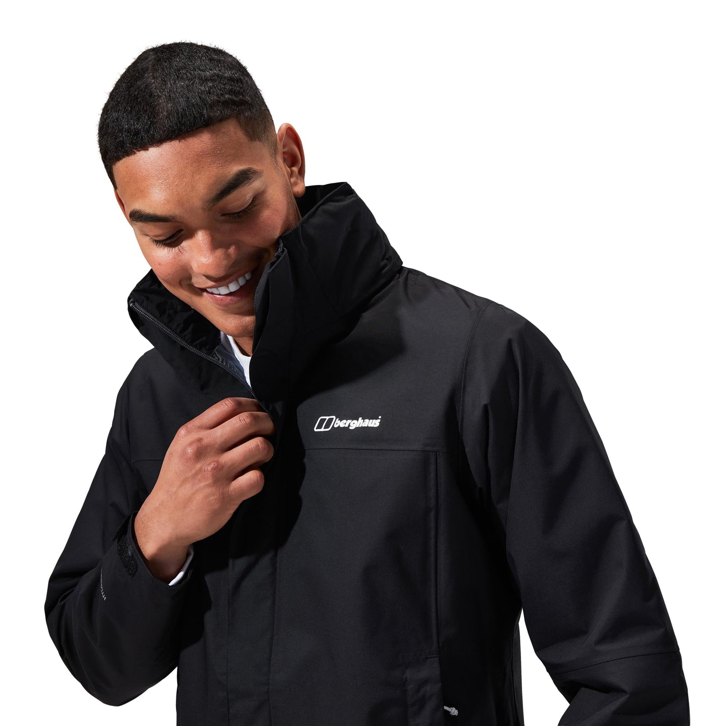 Berghaus Mens RG Alpha 2.0 Waterproof Jacket - Black - XL