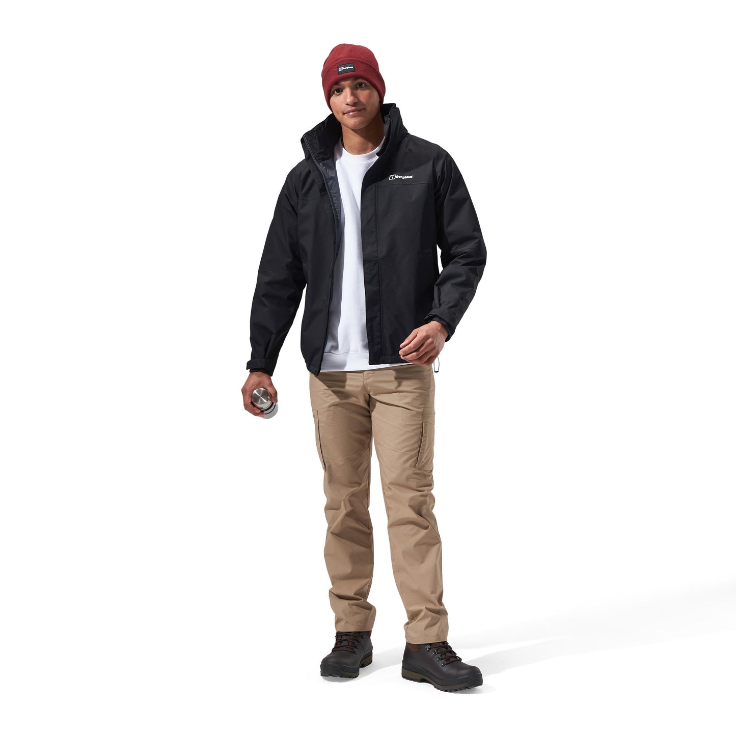 Berghaus Mens RG Alpha 2.0 Waterproof Jacket - Black - XL