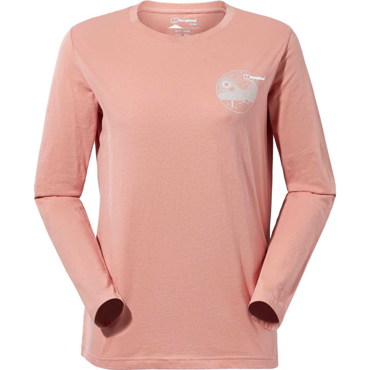 Berghaus Womens Linear Landscape Long Sleeve T-Shirt